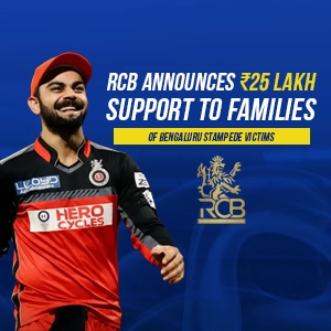 RCB Announces ₹25 Lakh Support to Families of Bengaluru Stampede Victims