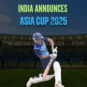 India Announces Asia Cup 2025 Squad: Big Names and Fresh Faces