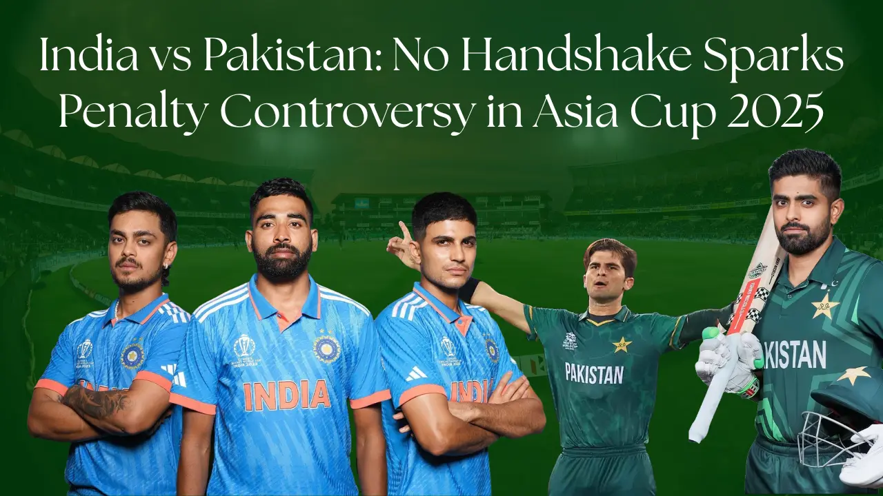 India vs Pakistan: No Handshake Sparks Penalty Controversy in Asia Cup 2025