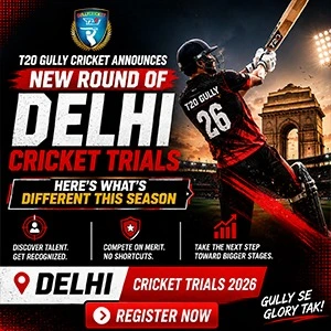 T20 Gully Cricket Announces New Round of Delhi Cricket Trials — Here's What's Different This Season