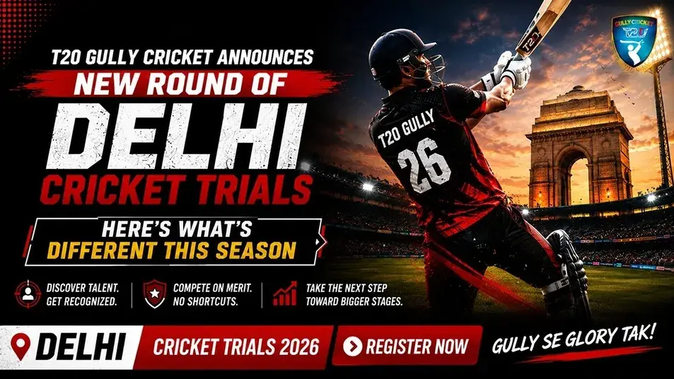 T20 Gully Cricket Announces New Round of Delhi Cricket Trials — Here's What's Different This Season